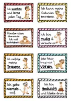 Vorschau - Fördermaterial/Inklusion - 40 Erdmännchen Affirmationskarten für die Erdmännchenklasse - Seite 2