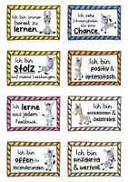 Vorschau - Fördermaterial/Inklusion - 40 Esel Affirmationskarten für die Eselklasse - Seite 3