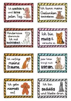 Vorschau - Fördermaterial/Inklusion - 40 Hunde Affirmationskarten für die Hundeklasse - Seite 2