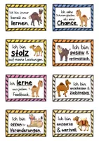 Vorschau - Fördermaterial/Inklusion - 40 Kamel Affirmationskarten für die Kamelklasse - Seite 3