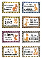Vorschau - Fördermaterial/Inklusion - 40 Känguru Affirmationskarten für die Känguruklasse - Seite 3