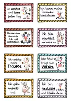 Vorschau - Fördermaterial/Inklusion - 40 Kuh Affirmationskarten für die Kuhklasse - Seite 2