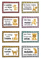 Vorschau - Fördermaterial/Inklusion - 40 Leoparden Affirmationskarten für die Leopardenklasse - Seite 2