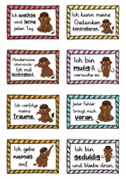 Vorschau - Fördermaterial/Inklusion - 40 Mammut Affirmationskarten für die Mammutklasse - Seite 2