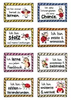 Vorschau - Fördermaterial/Inklusion - 40 Marienkäfer Affirmationskarten für die Marienkäferklasse - Seite 3