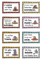 Vorschau - Fördermaterial/Inklusion - 40 Maulwurf Affirmationskarten für die Maulwurfklasse - Seite 2