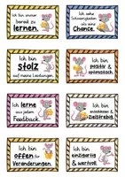 Vorschau - Fördermaterial/Inklusion - 40 Maus Affirmationskarten für die Mausklasse - Seite 3