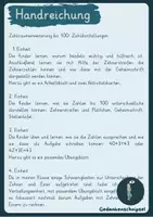 Vorschau - Arbeitsblätter - Zahlraumerweiterung ZR100 _Zahldarstellungen - Seite 1