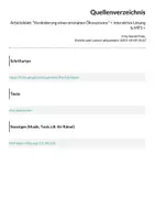Vorschau - Arbeitsblätter - Arbeitsblatt "Veränderung eines ortsnahen Ökosystems" + interaktive Lösung & MP3 + - Seite 1