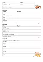 Vorschau - Test - Vokabeltests Orange Line 5 Unit 2 (Baden-Württemberg) - Deckblatt