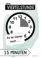 Vorschau - Arbeitsblätter - Merkplakate - Merkposter - Merkblatt - Uhrzeit - Uhr - Seite 3