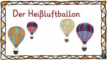 Vorschau - Mal- und Bastelvorlagen - Kunstprojekt der Heißluftballon_Klasse 1-3 - Seite 1