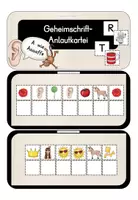 Vorschau - Spiele - Geheimschrift-Anlautkartei - Seite 1