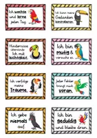 Vorschau - Fördermaterial/Inklusion - 40 Papagei Affirmationskarten für die Papageiklasse - Seite 2