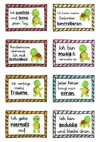 Vorschau - Fördermaterial/Inklusion - 40 Schildkröten Affirmationskarten für die Schildkrötenklasse - Seite 2