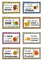 Vorschau - Fördermaterial/Inklusion - 40 Schnecken Affirmationskarten für die Schneckenklasse - Seite 3