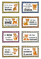 Vorschau - Fördermaterial/Inklusion - 40 Tiger Affirmationskarten für die Tigerklasse - Seite 3