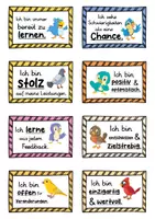 Vorschau - Fördermaterial/Inklusion - 40 Vogel Affirmationskarten für die Vogelklasse - Seite 3