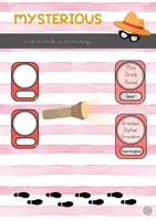 Vista previa - Juegos / Gamificación - Mysterious vocabulary - Portada