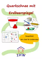 Vorschau - Arbeitsblätter - Quarkschnee mit Erdbeerspiegel / Rezept mit Video - Deckblatt