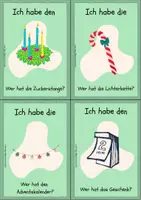Vorschau - Spiele - Lesespiel (Ich habe, wer hat ...?) - Weihnachten - Deutsch 3/4 - Seite 3