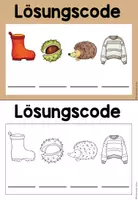 Vorschau - Arbeitsblätter - Escape Room Klasse 1 - Herbst - Seite 3
