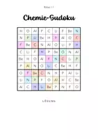 Vorschau - Spiele - Chemie-Sudoku Vorlagen inkl. Lösungen - Seite 3