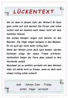 Vorschau - Fördermaterial/Inklusion - DaF / DaZ Englisch Winter: Lesetraining - Lückentext 2 - Seite 2