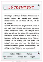 Vorschau - Fördermaterial/Inklusion - DaF / DaZ Englisch Winter: Lesetraining - Lückentext 3 - Seite 3