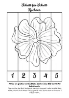 Vorschau - Arbeitsblätter - Kunst: Schritt für Schritt zeichnen_Pflanzen und Blumen - Seite 2