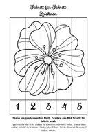 Vorschau - Arbeitsblätter - Kunst: Schritt für Schritt zeichnen_Pflanzen und Blumen - Seite 3