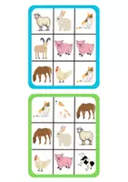 Vista previa - Juegos / Gamificación - UN GRAN BINGO DELS ANIMALS DE GRANJA! - página 3