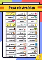 Vista previa - Unidades / Secuencias / Situaciones de Aprendizaje - Posa els Articles en Català - Portada