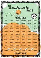 Vorschau - Spiele - Irregular Verbs Race Game - Seite 1