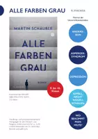 Vorschau - Unterrichtsreihen - Unterrichtsmaterial zur Lektüre: Alle Farben Grau von Martin Schäuble - Deckblatt