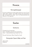 Vorschau - Mal- und Bastelvorlagen - Faltheft Brüche - Bruchrechnung (2 Versionen mit Lösungen) - Seite 1