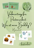 Vorschau - Mal- und Bastelvorlagen - Buddy-Karten für motivierende Partnerzuteilung - Deckblatt