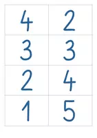 Vorschau - Präsentationen/Tafelbilder - Die Zahlen 5 bis 10 zerlegen (Demomaterial für die Tafel in 2 Varianten) - Seite 3
