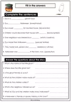 Vorschau - Stundenentwürfe - Halloween reading comprehension, 8 Pages - Seite 3