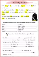 Vorschau - Arbeitsblätter - Me and My Classroom - Text 1. Klasse / 3-fach differenziert - Seite 3