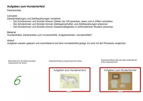 Vorschau - Aufgabenkarten - Legeaufgaben: Aufgaben zum Hunderterfeld - Seite 1