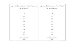 Vorschau - Aufgabenkarten - Legeaufgaben: Aufgaben zum Hunderterfeld - Seite 2