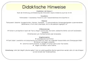 Vorschau - Fördermaterial/Inklusion - Tandemlesen - Leseband/Lesezeit - in Druckschrift - Tafelmaterial/Aushang - Seite 1
