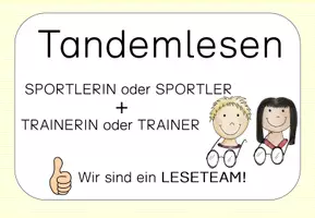 Vorschau - Fördermaterial/Inklusion - Tandemlesen - Leseband/Lesezeit - in Druckschrift - Tafelmaterial/Aushang - Seite 2
