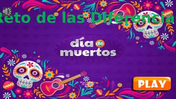 Vista previa - Juegos / Gamificación - Reto de las Diferencias (Día de Muertos) - Portada