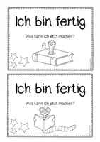 Vorschau - Arbeitsblätter - Ich bin fertig-Heft - Freiarbeit für die 4.Klasse - Seite 1