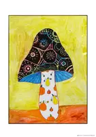 Vorschau - Stundenentwürfe - Bunte Pilze im Herbst, Kunst Herbst, Kunstunterricht - Seite 2