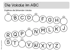Vorschau - Stationenlernen - Übungsheft: Alphabet - Seite 3