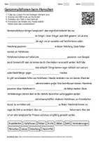 Vorschau - Arbeitsblätter - Arbeitsblatt "Genommutationen beim Menschen" + interaktive Lösung & MP3 + - Deckblatt