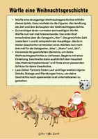 Vorschau - Arbeitsblätter - Würfle eine Weihnachtsgeschichte / Kreatives Schreiben (+ Satzbausteine + Weihnachtsgeschichte) - Seite 3